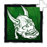 Wooden Oni Mask icon