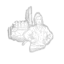 Poised icon